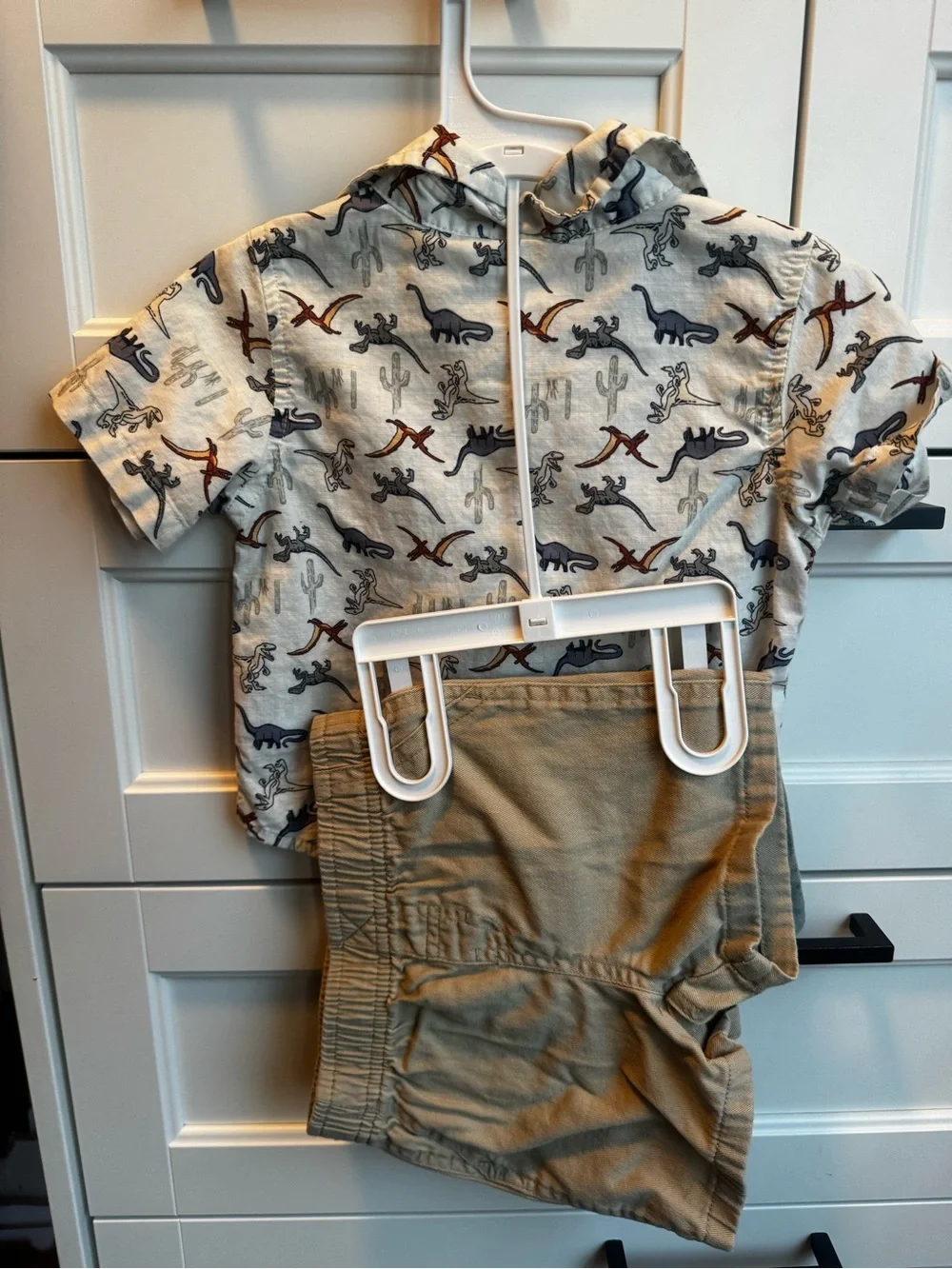 Wrangler dinosaur 18 month short sleeve set